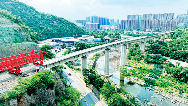 【强信心 抓落实——十大战略进行时】 阳大铁路全线桥梁架设任务全部